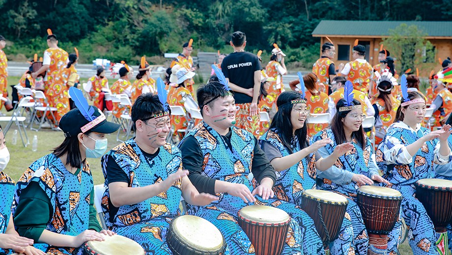 【鼓舞飞扬 舞动青春】狂野非洲鼓主题团建(图8)